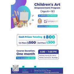 Children’s Art Empowerment Program (Ages 6–13)