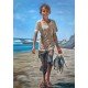 The Little Fisherman" – Oil on Canvas, 70x50 cm, by the eminent Yemeni visual artist Adnan Jumen. The Little Fisherman" – Oil on Canvas, 70x50 cm, by the eminent Yemeni visual artist Adnan Jumen.