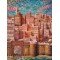 An oil painting on canvas of Bab al-Yemen, size 60x80, by the esteemed Yemeni artist Wissam Al-Ansi.