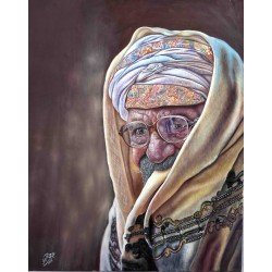 	 painting by Nada Al-Kainai