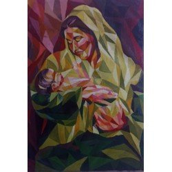 	 painting by Khaled Abdo Qadri